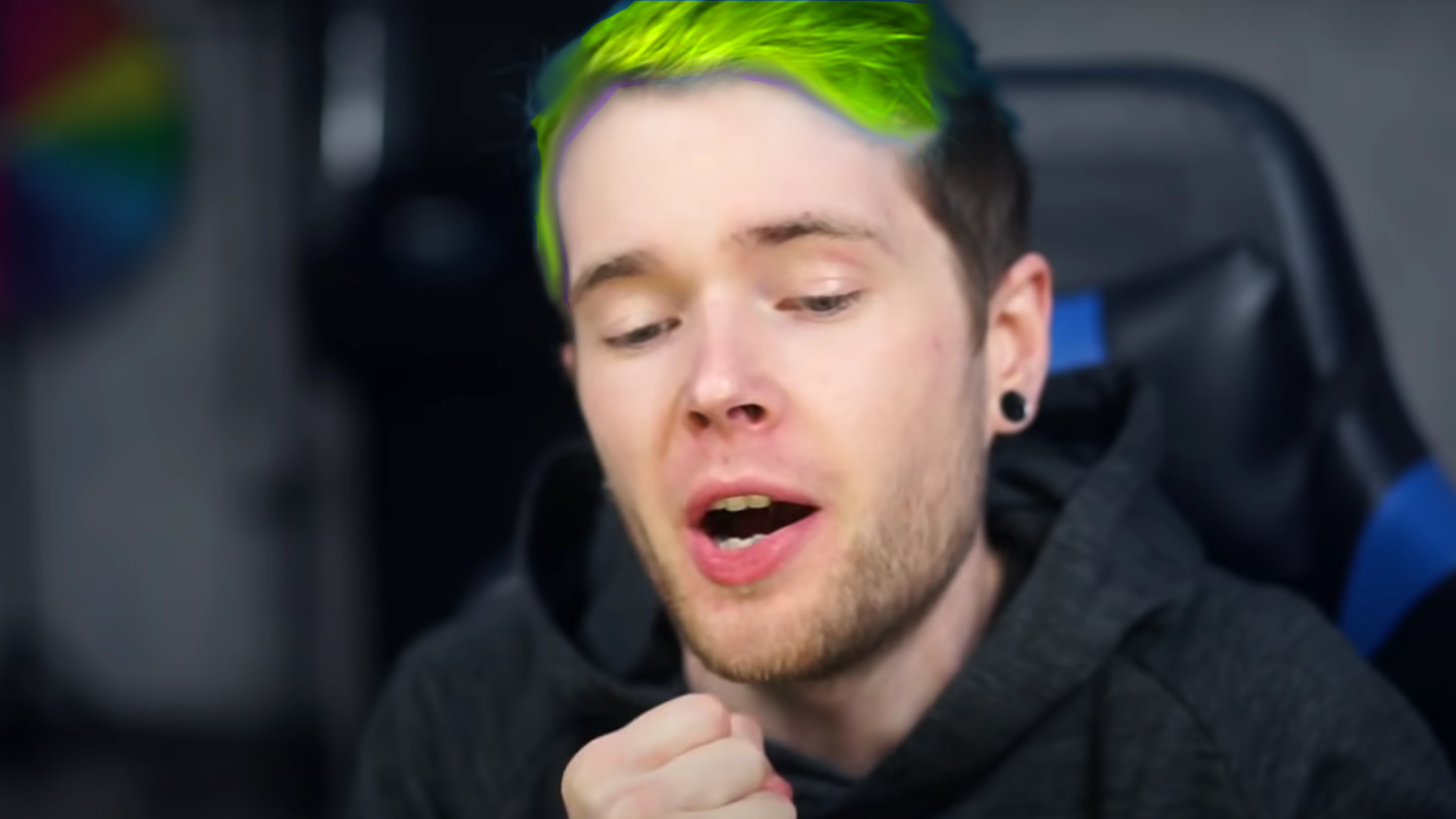 4. The Meaning Behind Dantdm's Pink and Blue Hair - wide 6