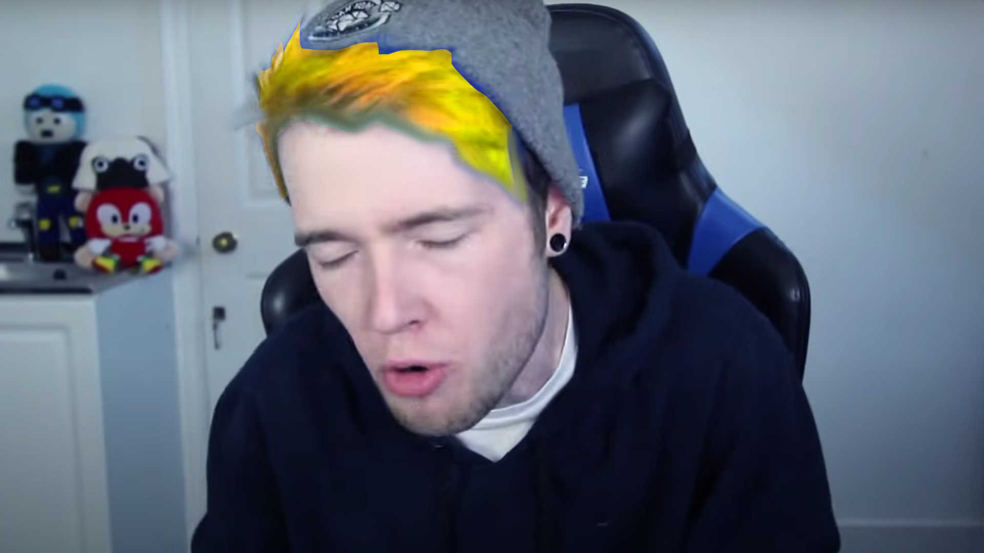 5. "Dantdm's New Look: No More Blue Hair" - wide 3
