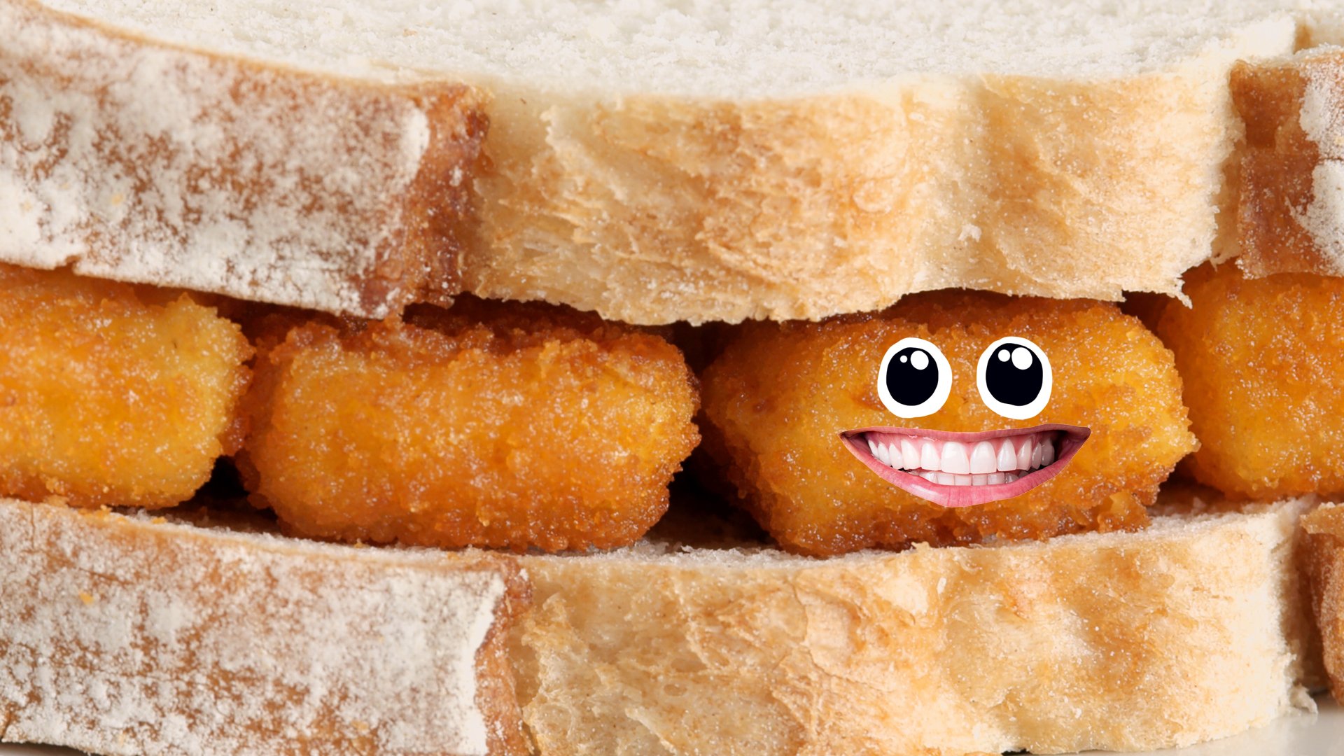 Fish finger sandwich