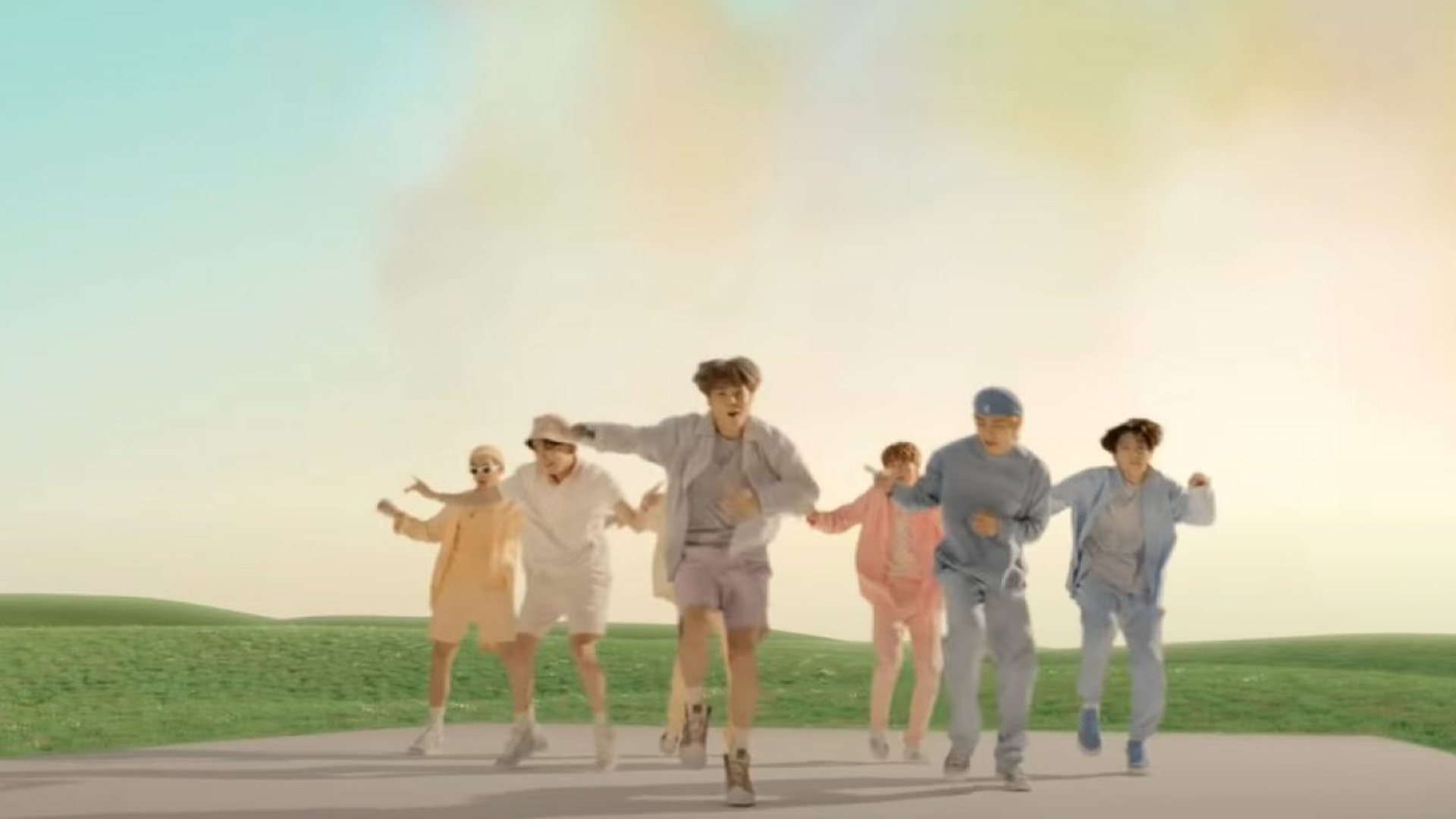 BTS music video screen shot