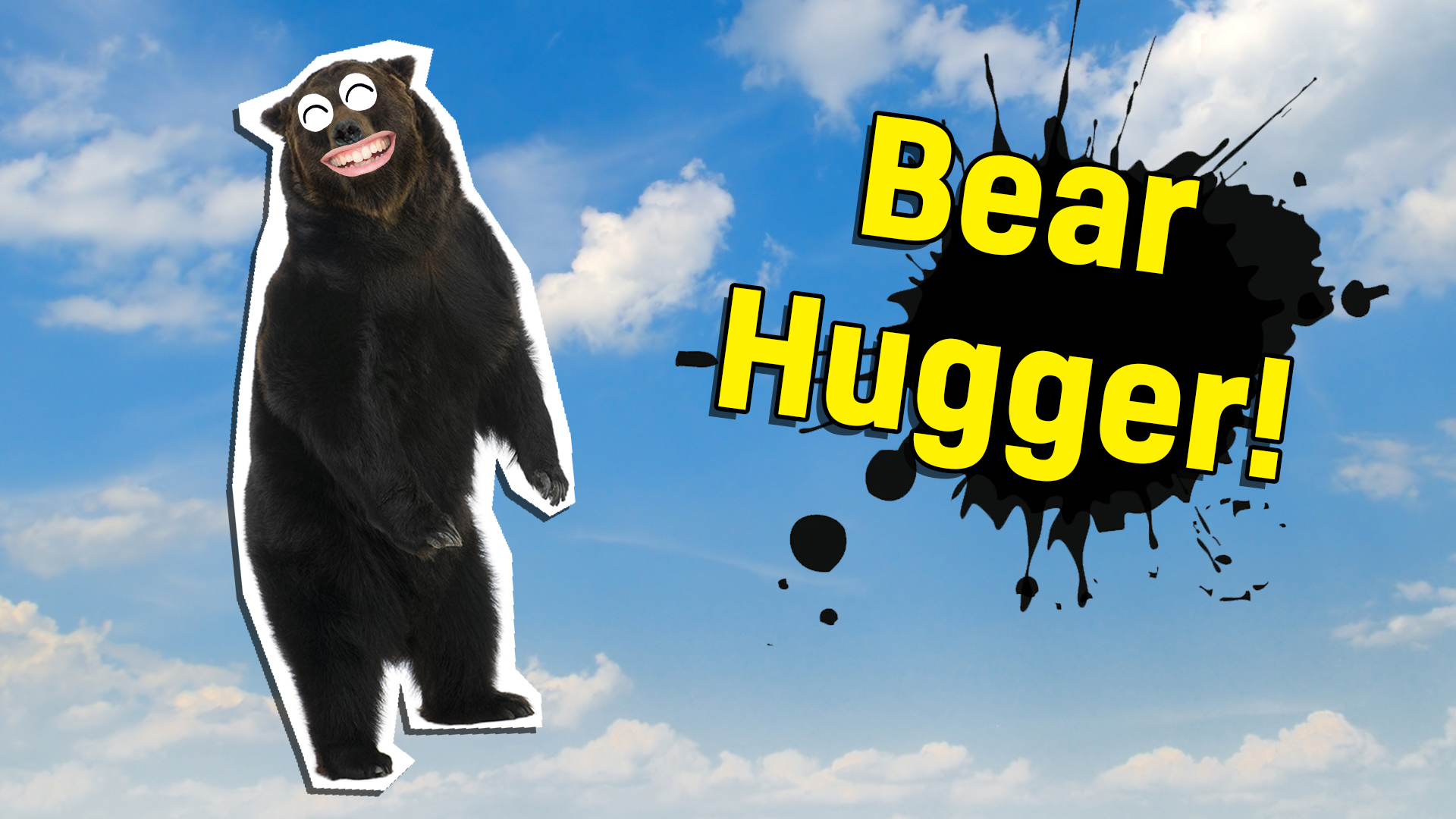 The bear hugger!