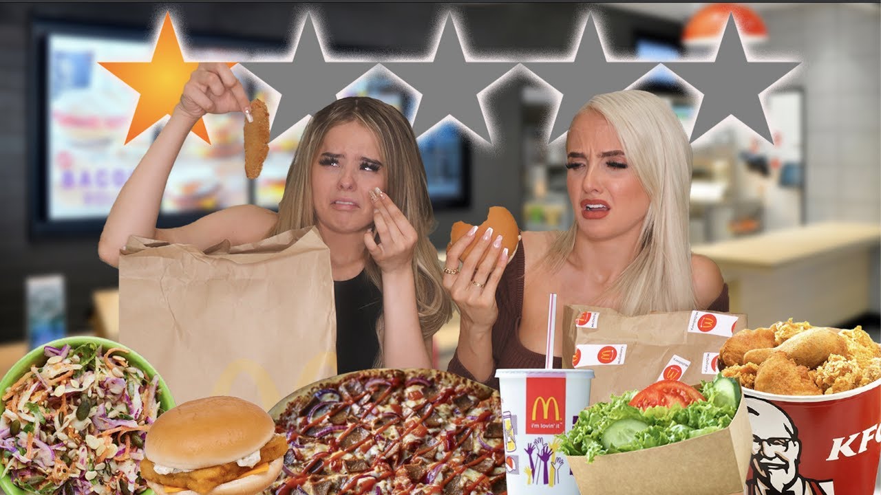 McLoughlin girls looks disgusted with junk food