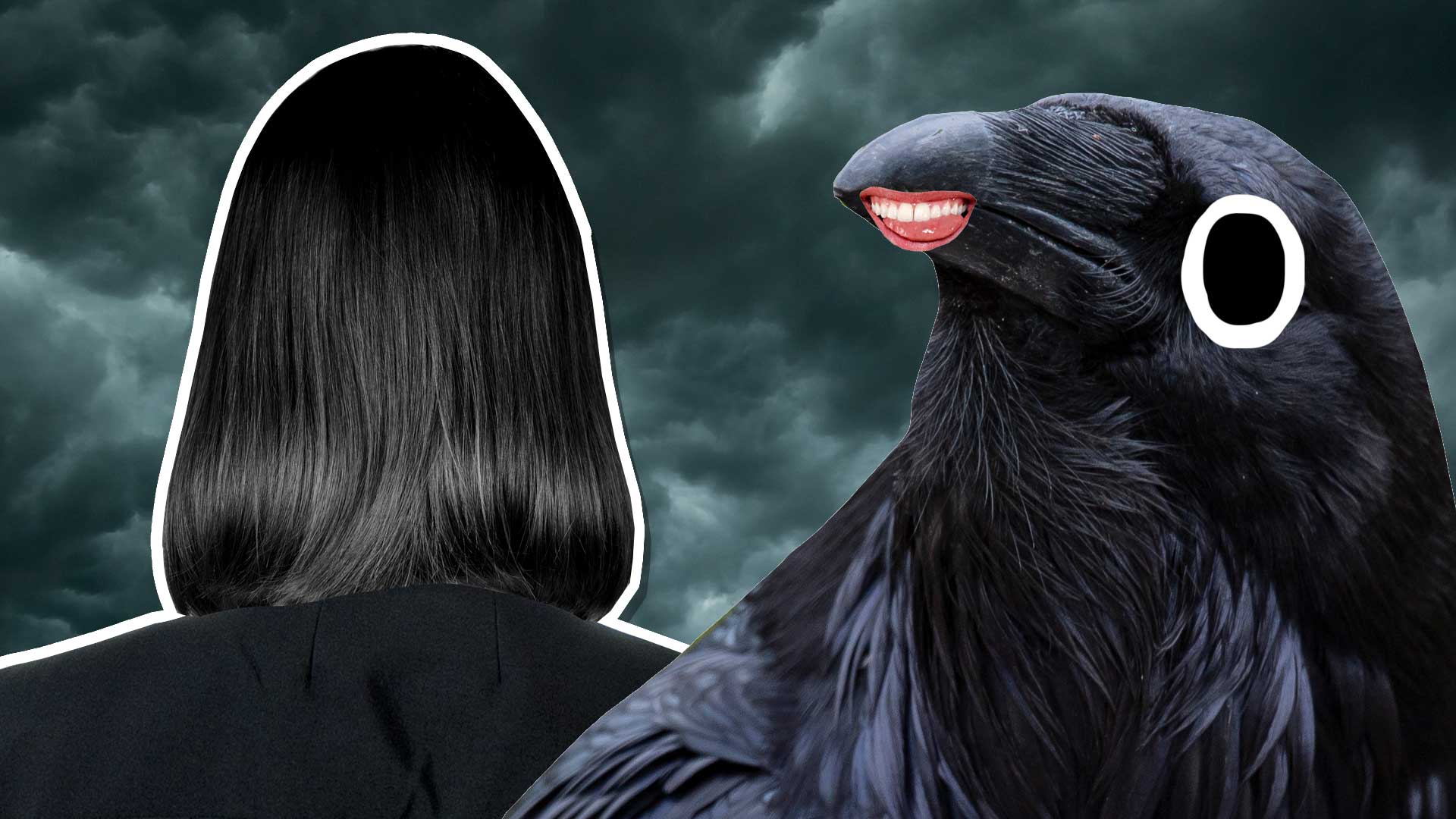 Snape and a big crow