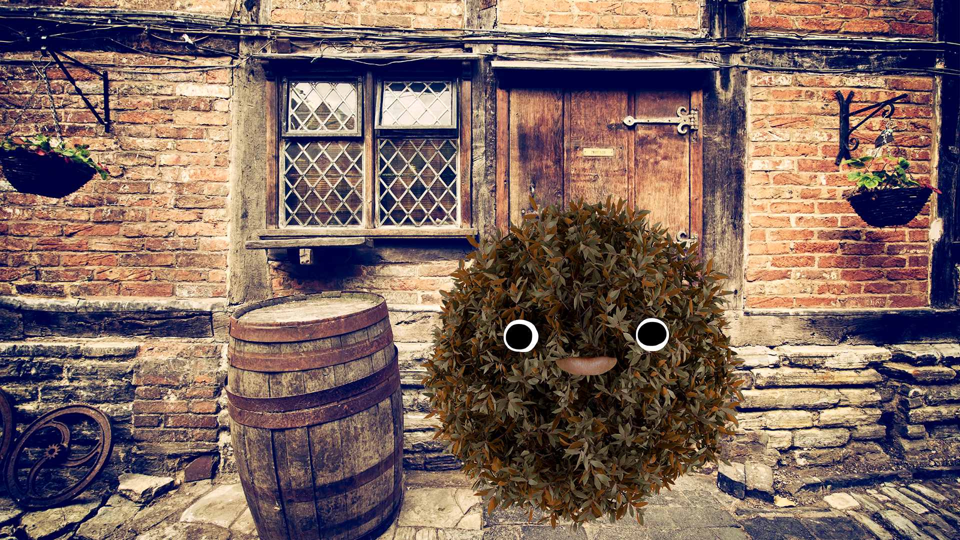 Old tavern with Beano Hagrid 