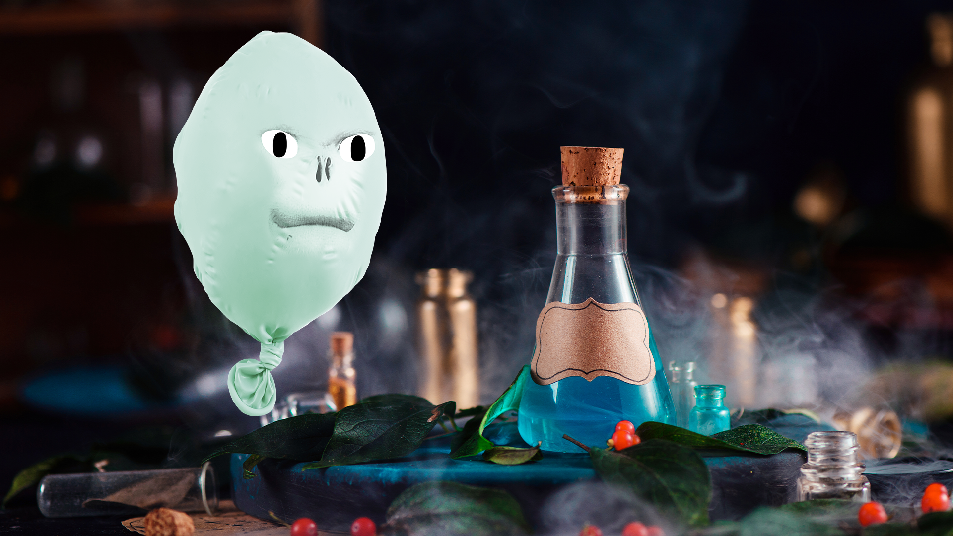 Balloon Voldemort and potions 