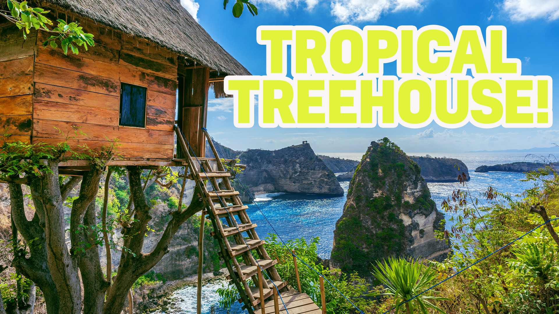 Result: Tropical treehouse