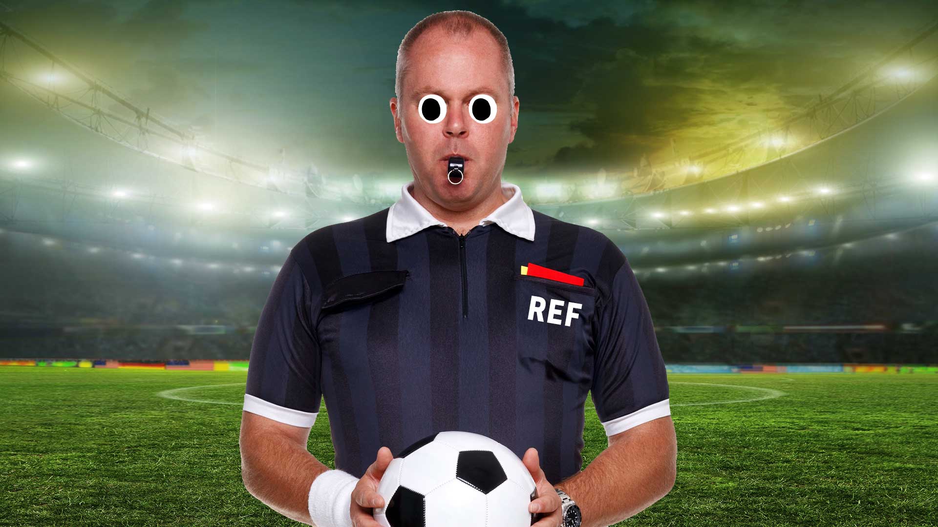 A football referee