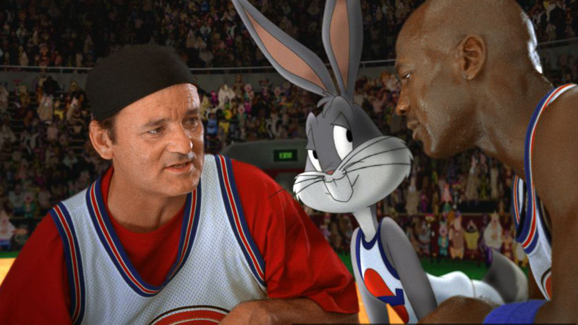 Bugs bunny and mystery man who is top of the Bill