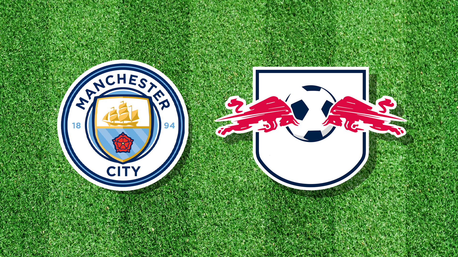 Manchester City and their opponents' badge, which has been altered for this question