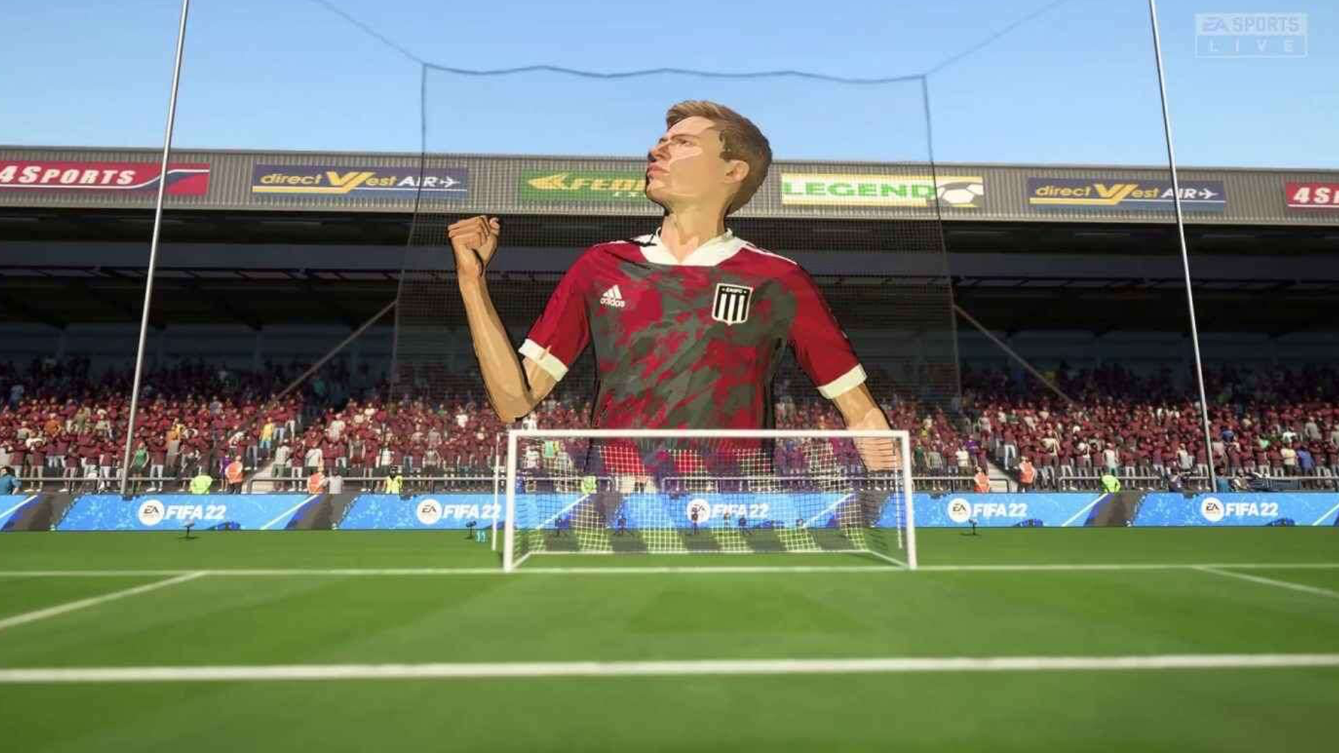 A screenshot of FIFA 22 