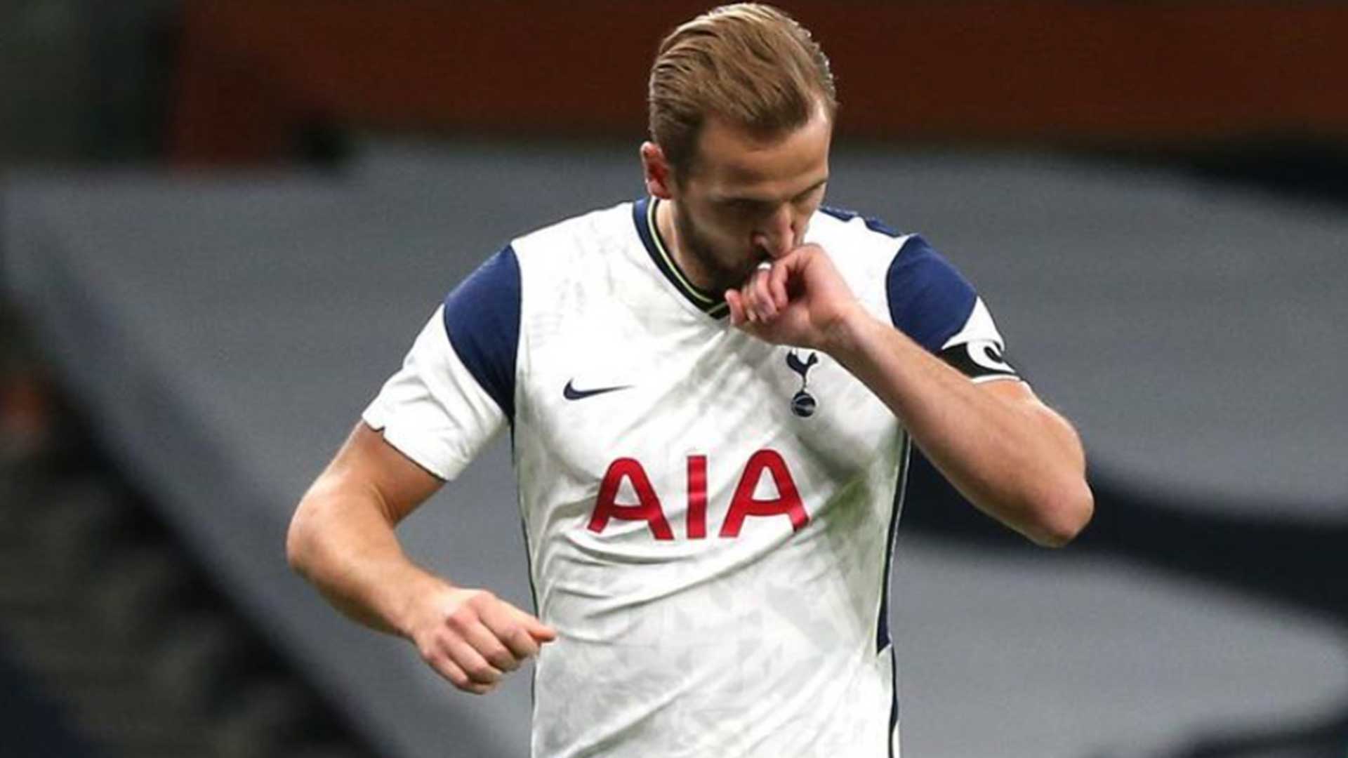Harry Kane in action for Spurs
