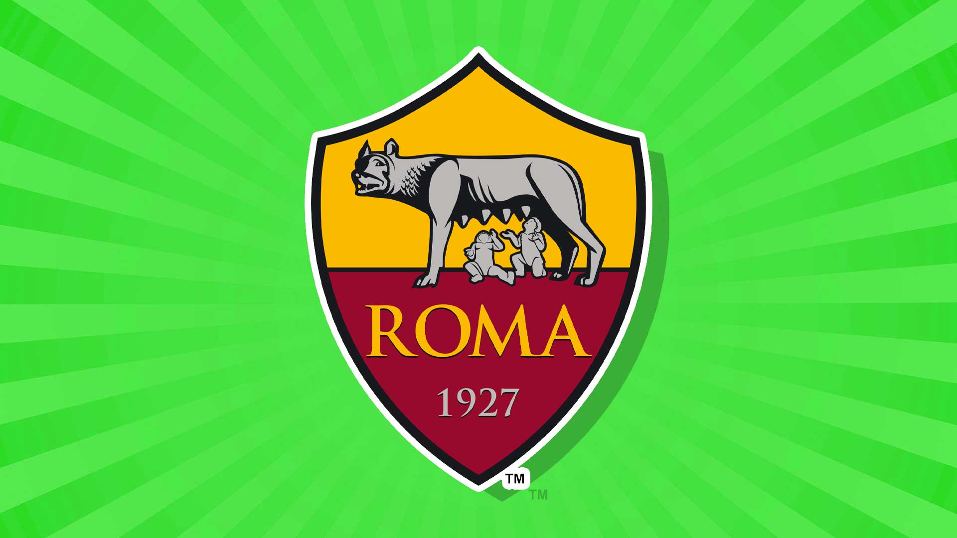 AS Roma football badge