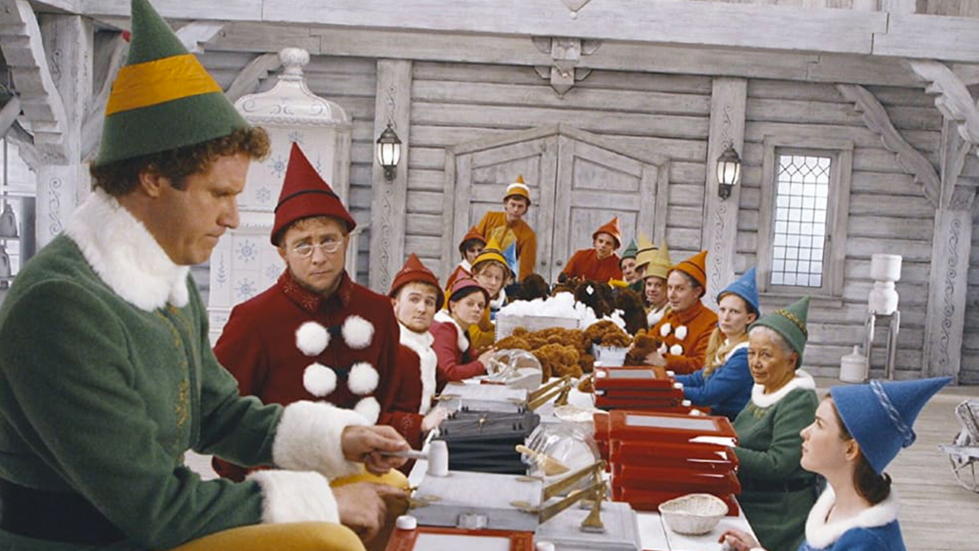 Scene from the film Elf