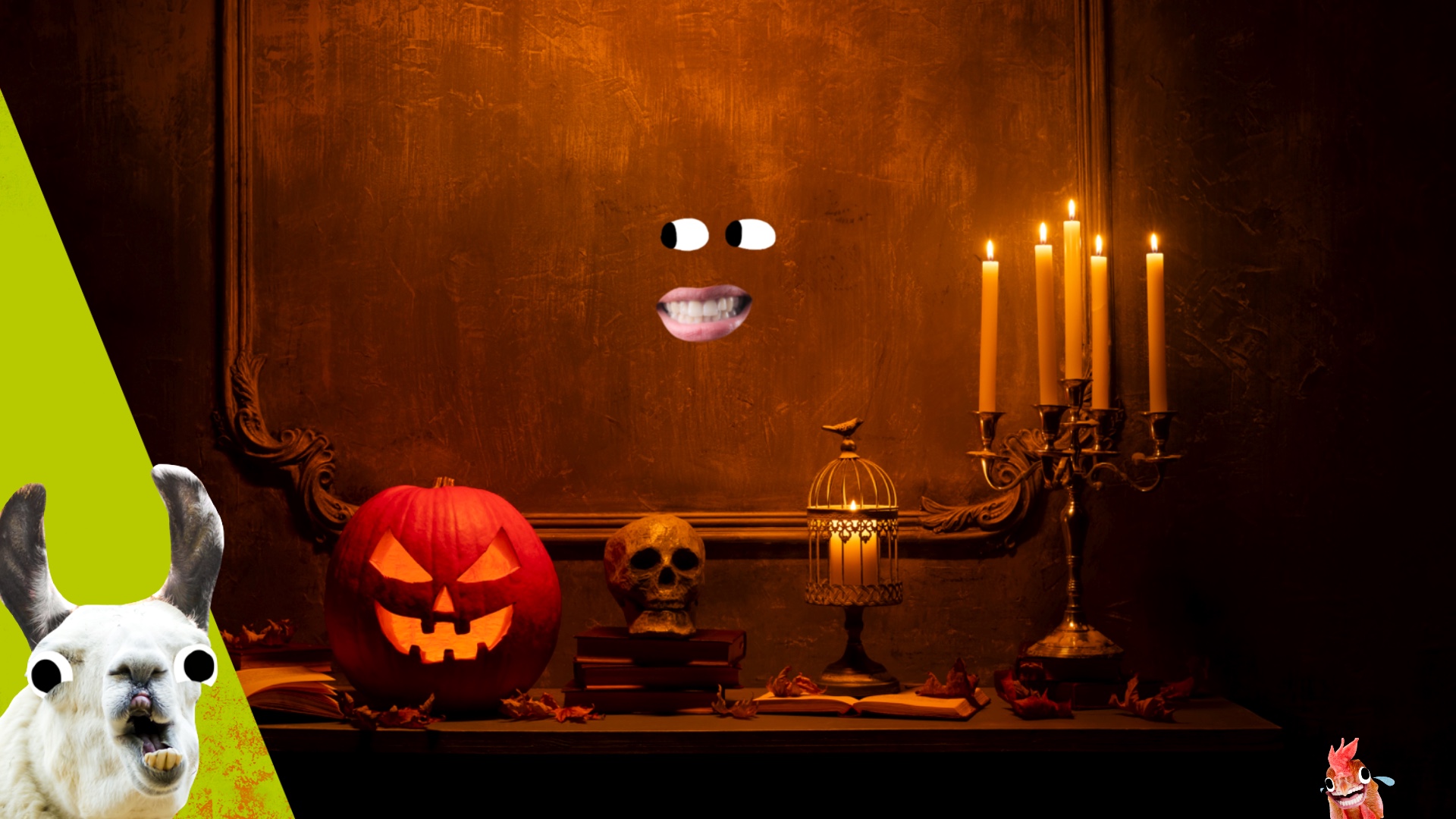 A spooky room 