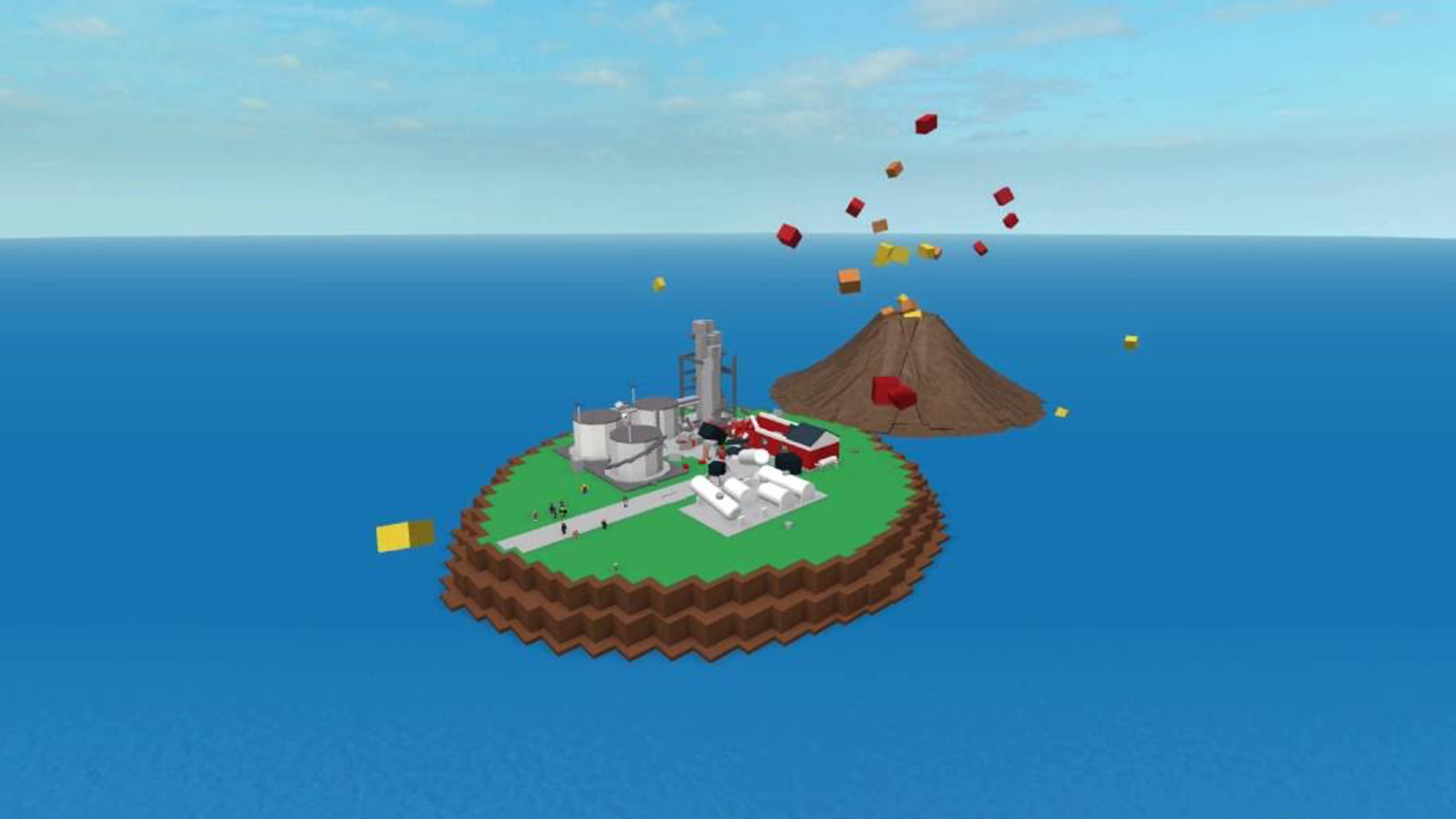Roblox Natural Disaster Survival Screenshot