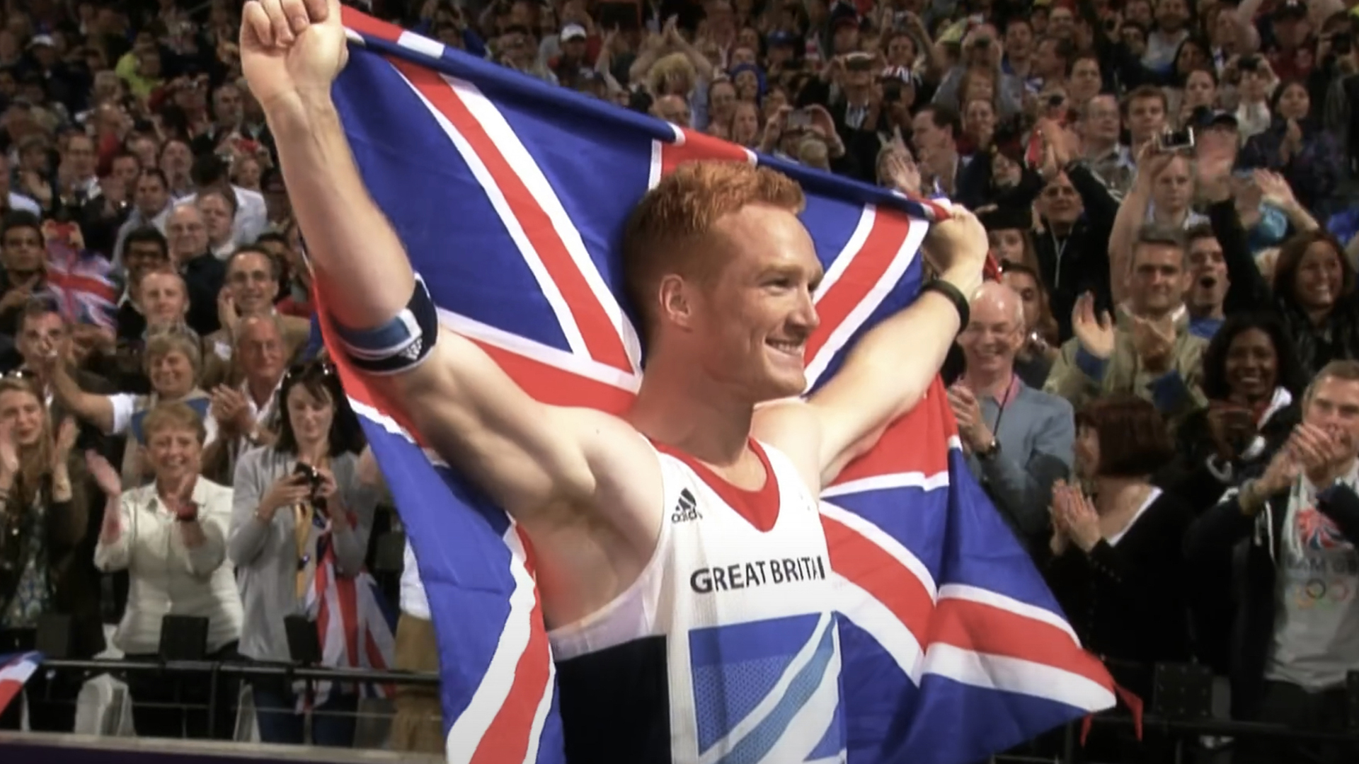 Greg Rutherford at the London Olympics