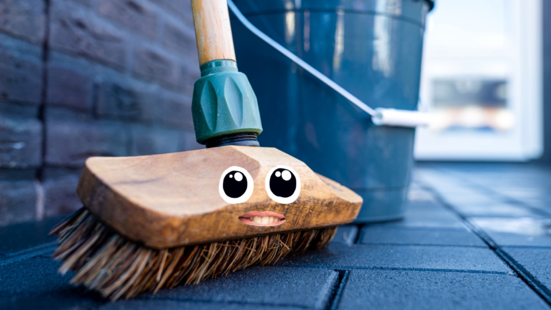 Sweep attack is illustrated by a picture of a broom. Hilarious! 