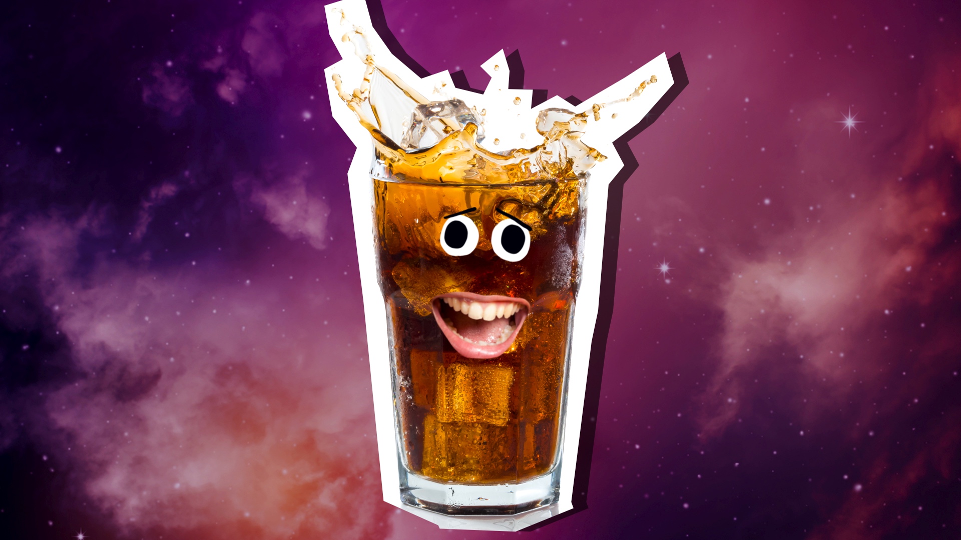 A cola drink