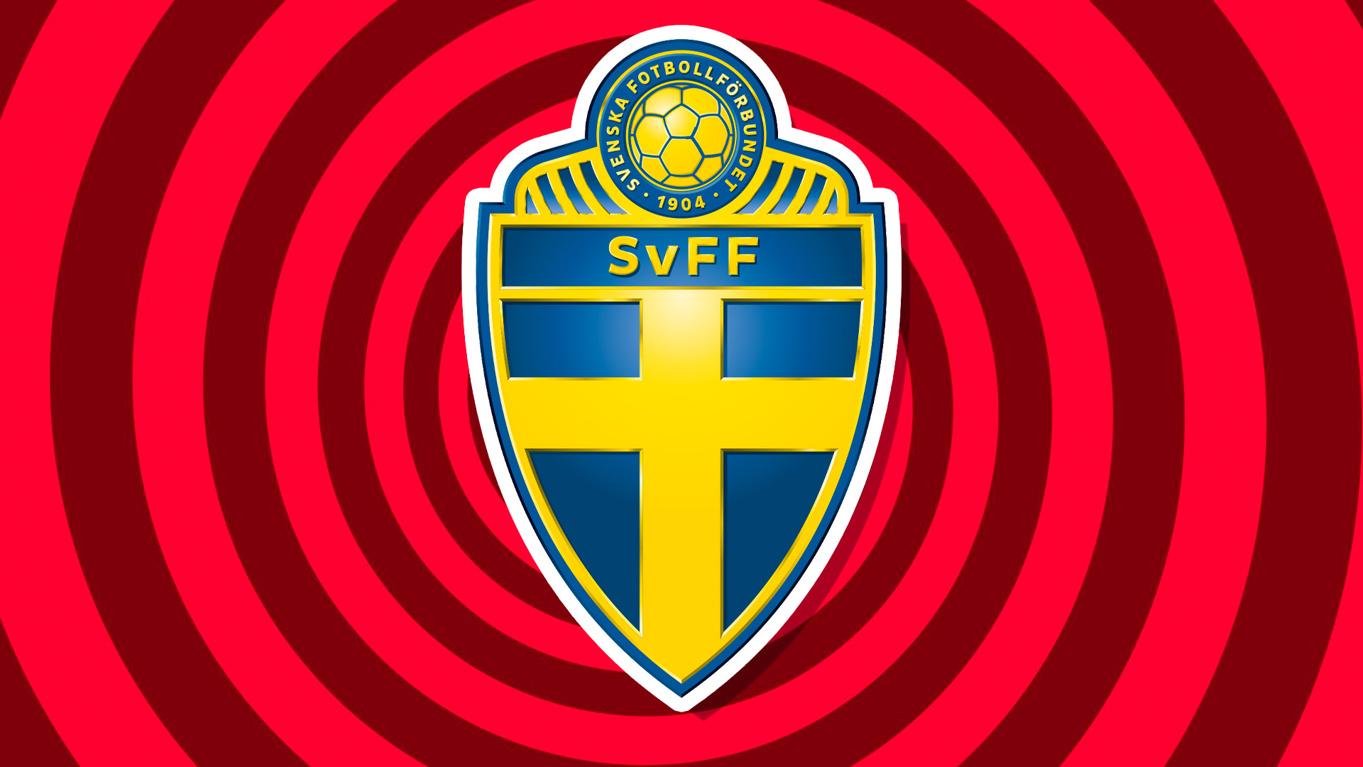 Sweden football badge