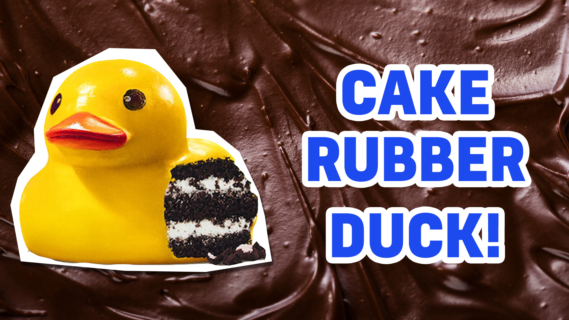 Rubber duck cake result