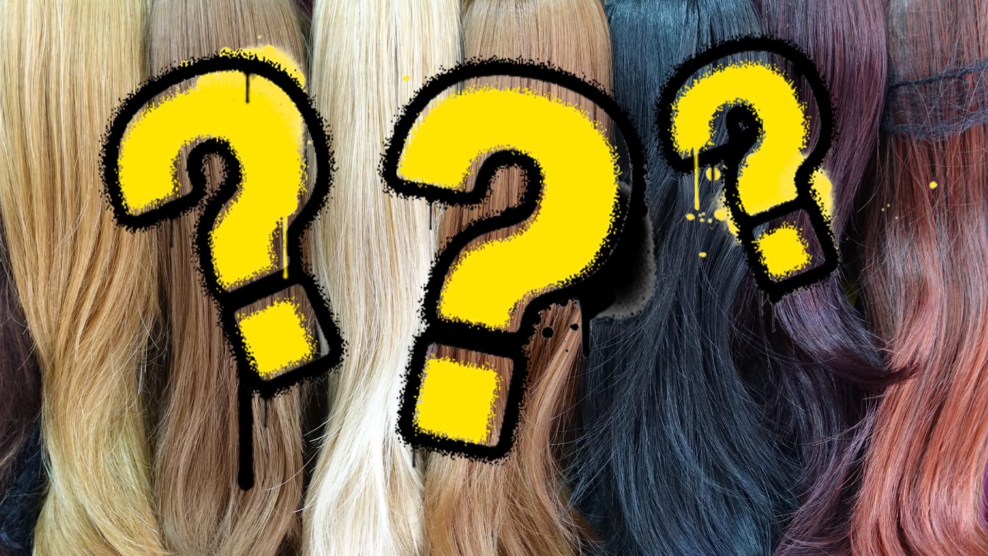 Wigs and question marks