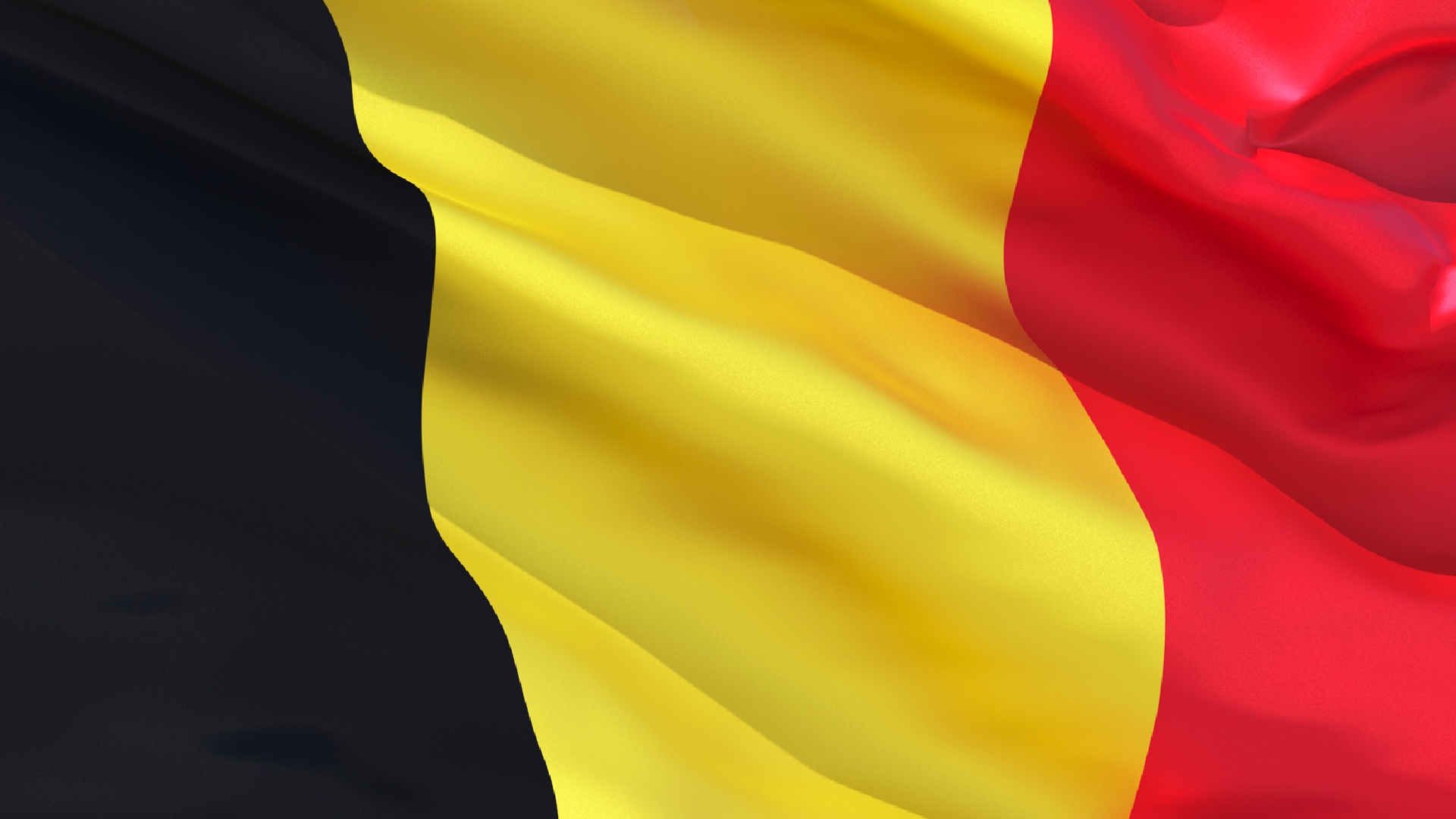 A Belgian flag