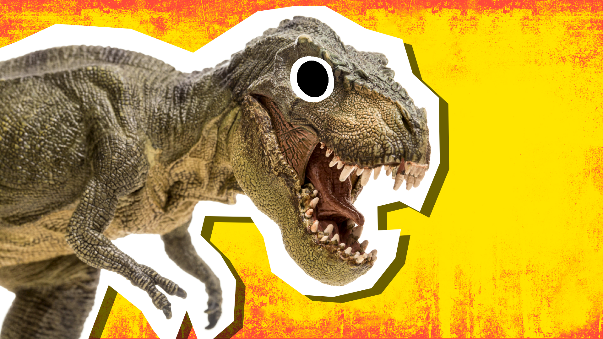Dinosaur roaring
