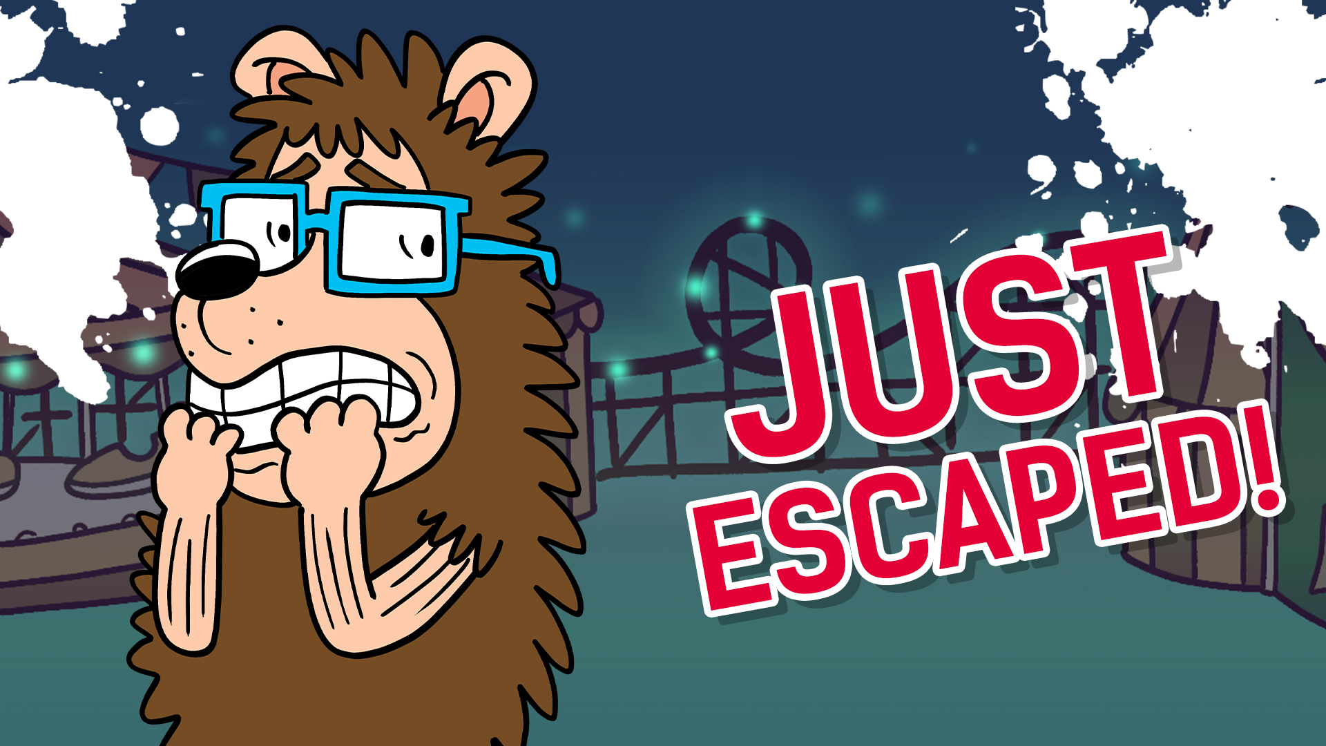 Result: Just escaped