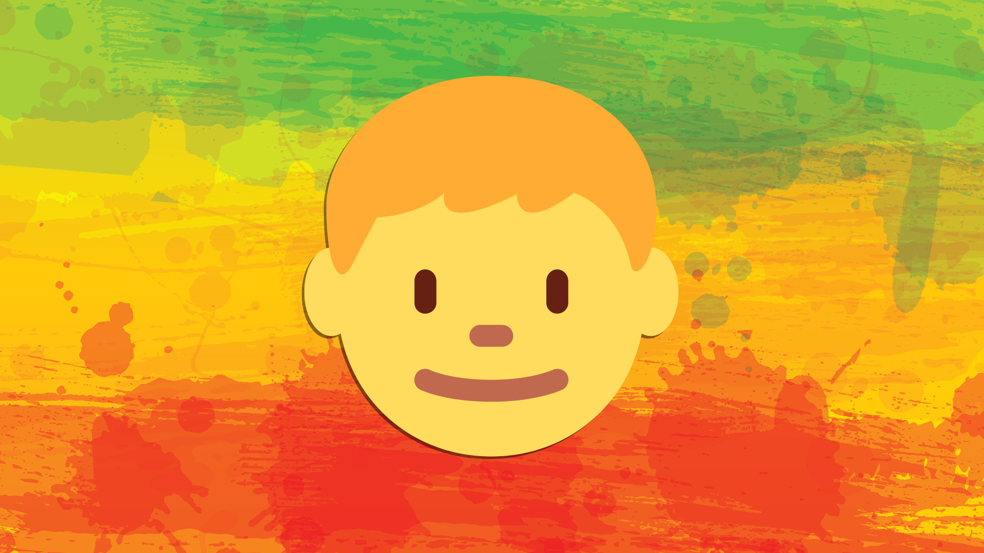 A boy emoji