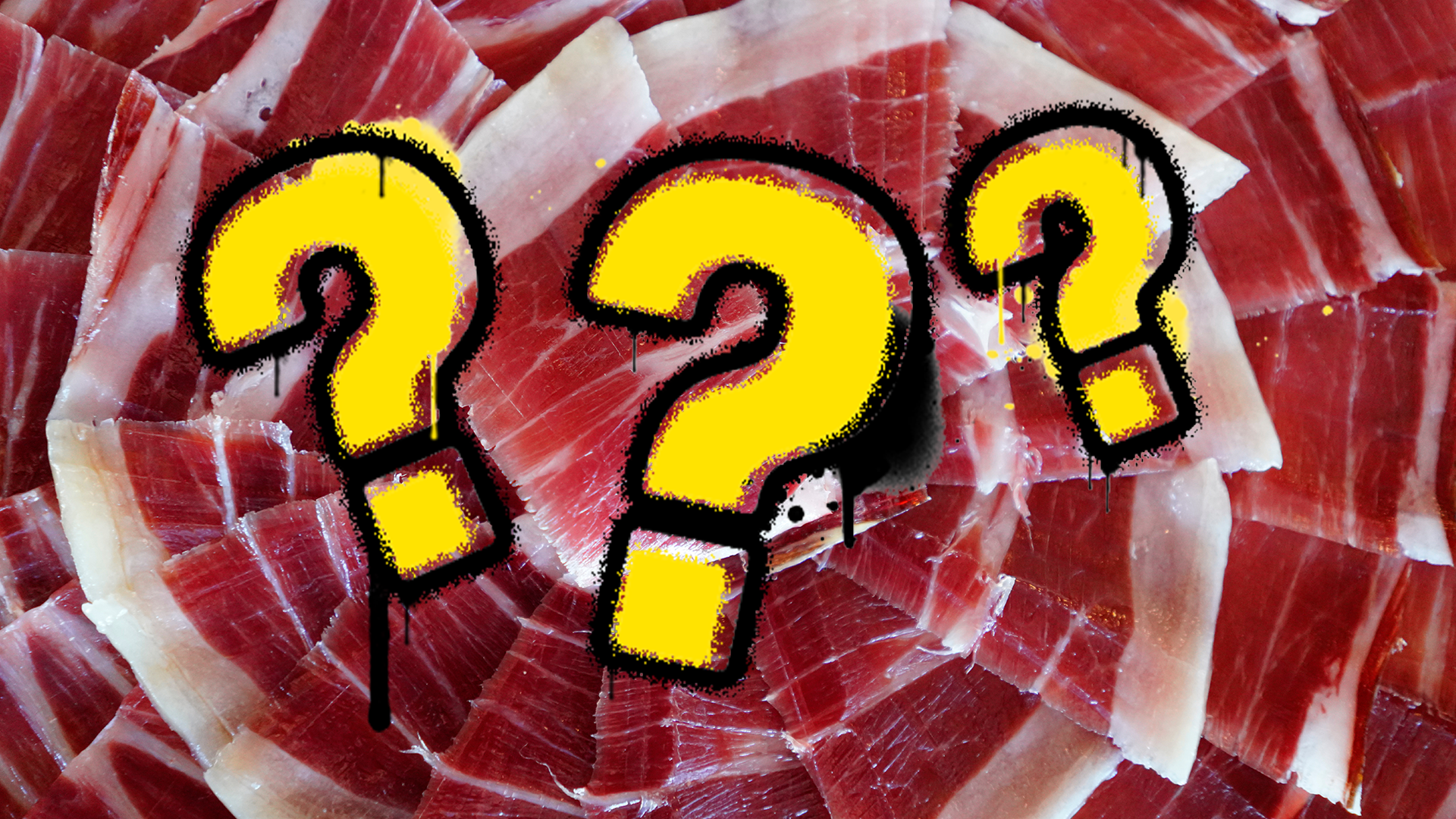 Ham and question marks