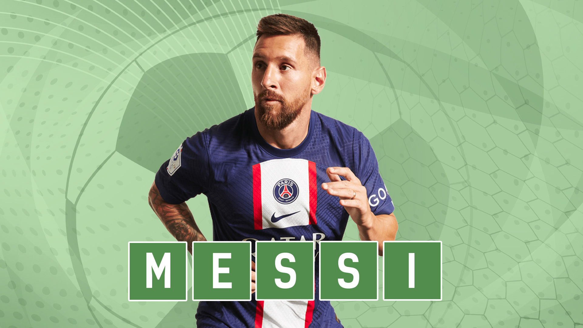 Lionel Messi of Paris St Germain