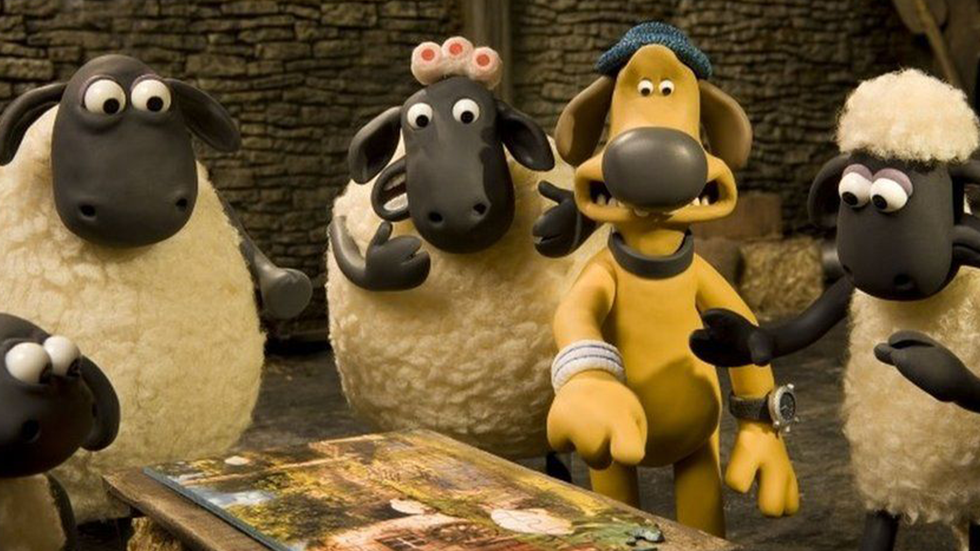 Shaun and friends