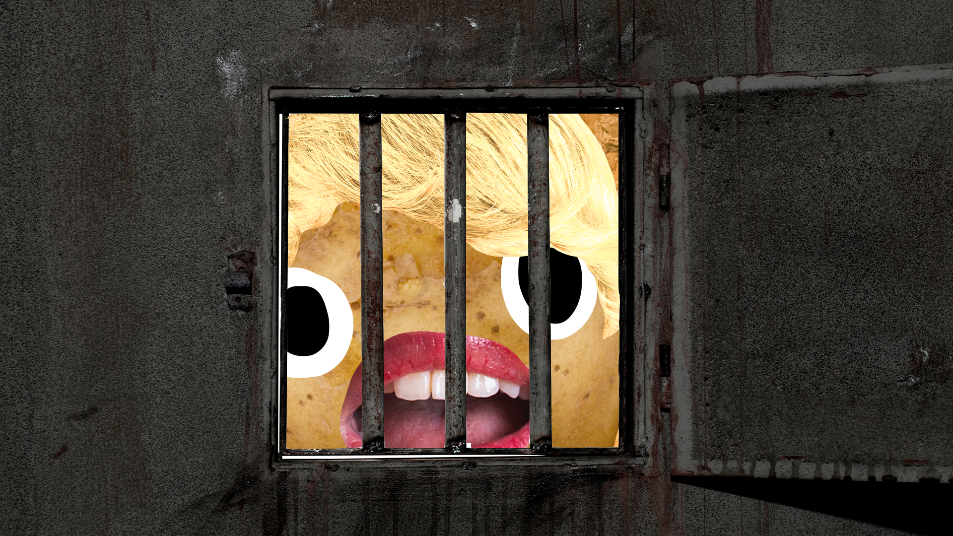 Potato Gilderoy in jail