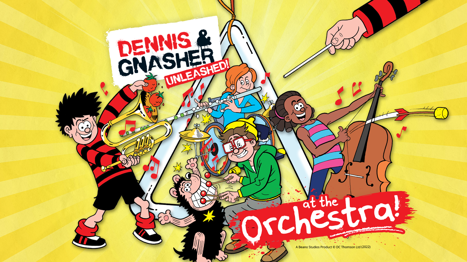 Dennis and Gnasher Unleashed at the Orchestra
