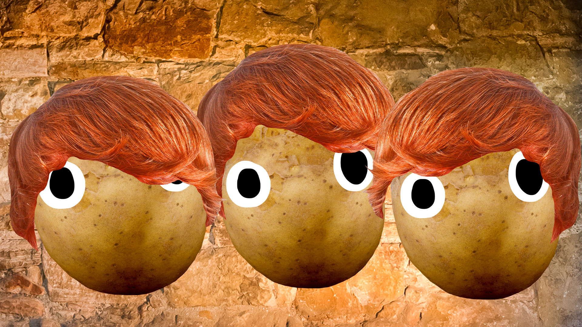 Three potato Weasleys