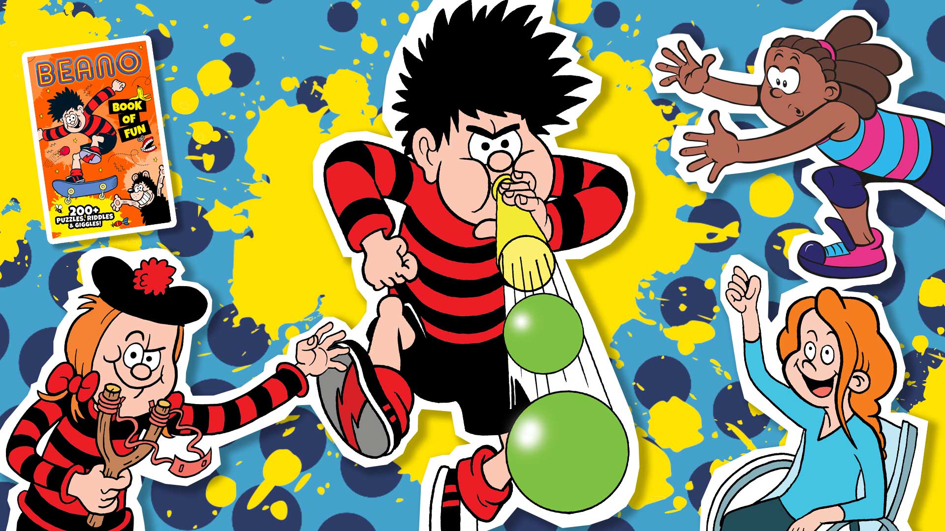 The Beano Book of Fun character personality quiz
