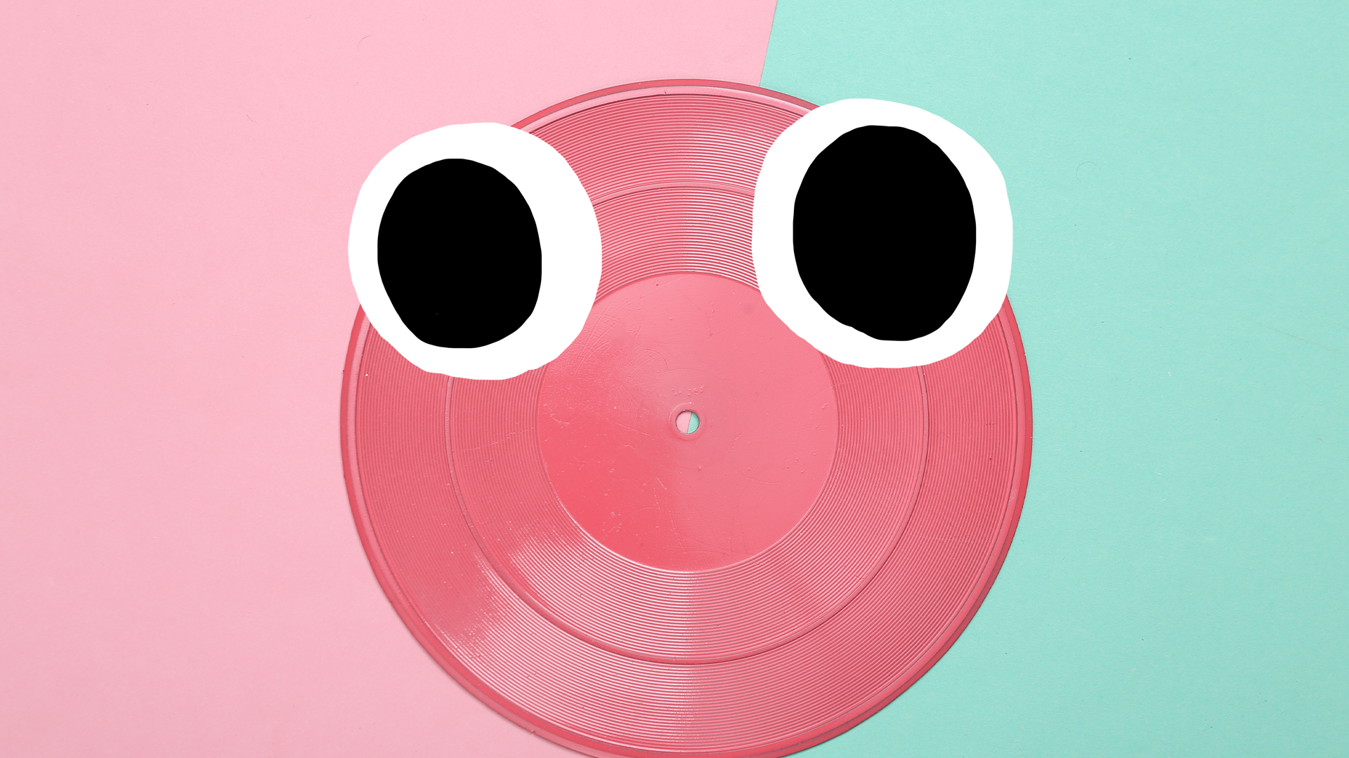 Shocked pink vinyl