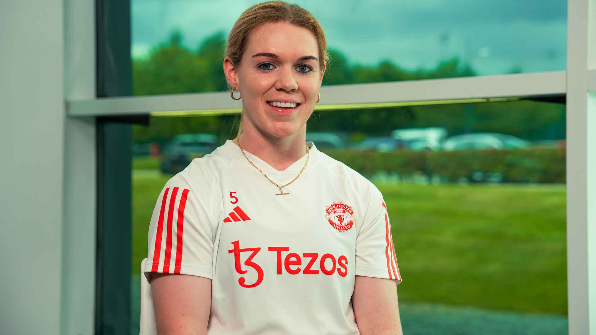 Manchester United Women's player Aoife Mannion