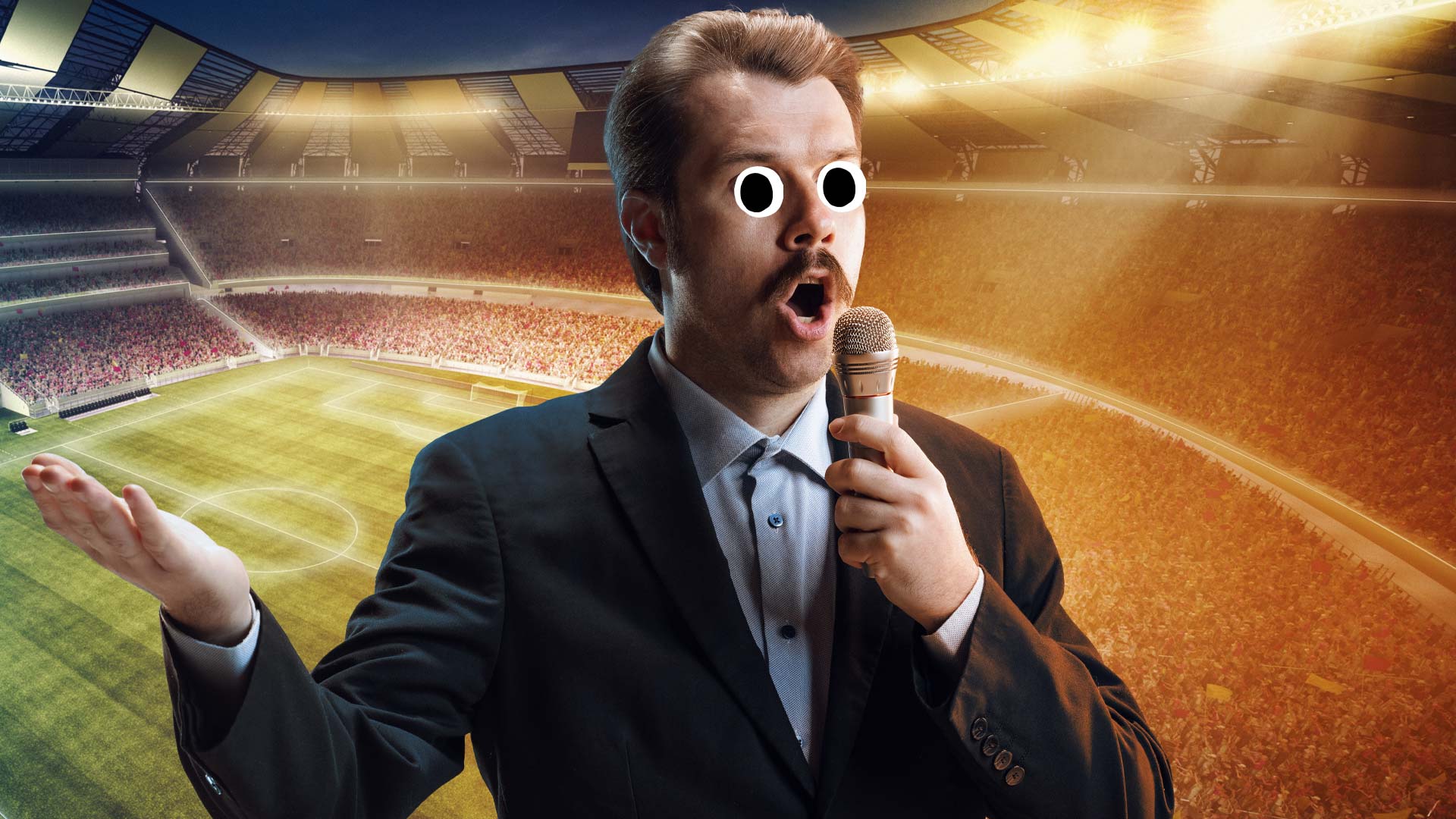 A football commentator