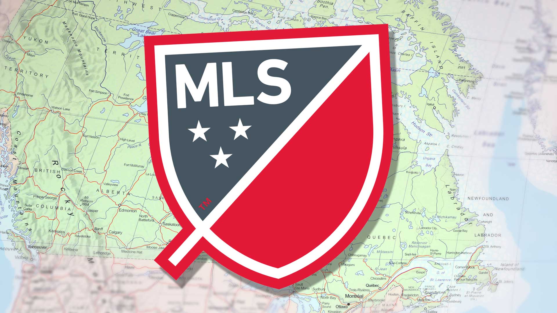 Toronto MLS badge over a map of Canada