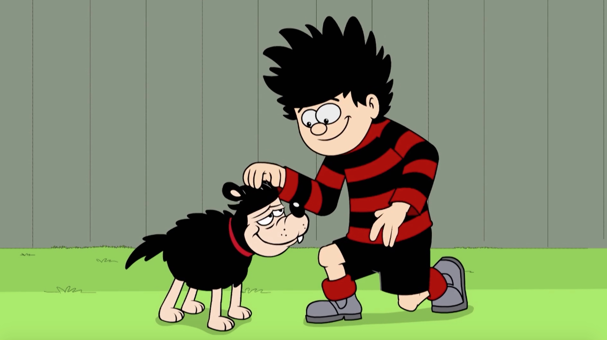 Dennis The Menace and Gnasher in Doggy Daycare