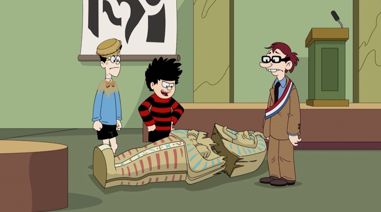Dennis The Menace and Gnasher in The Curse Of The Menace
