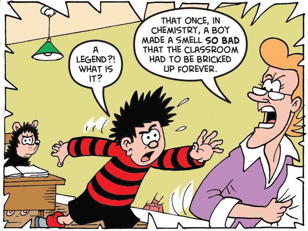 Dennis the Menace and Gnasher - Mysterious Stink | Dennis The Menace |  Dennis on 