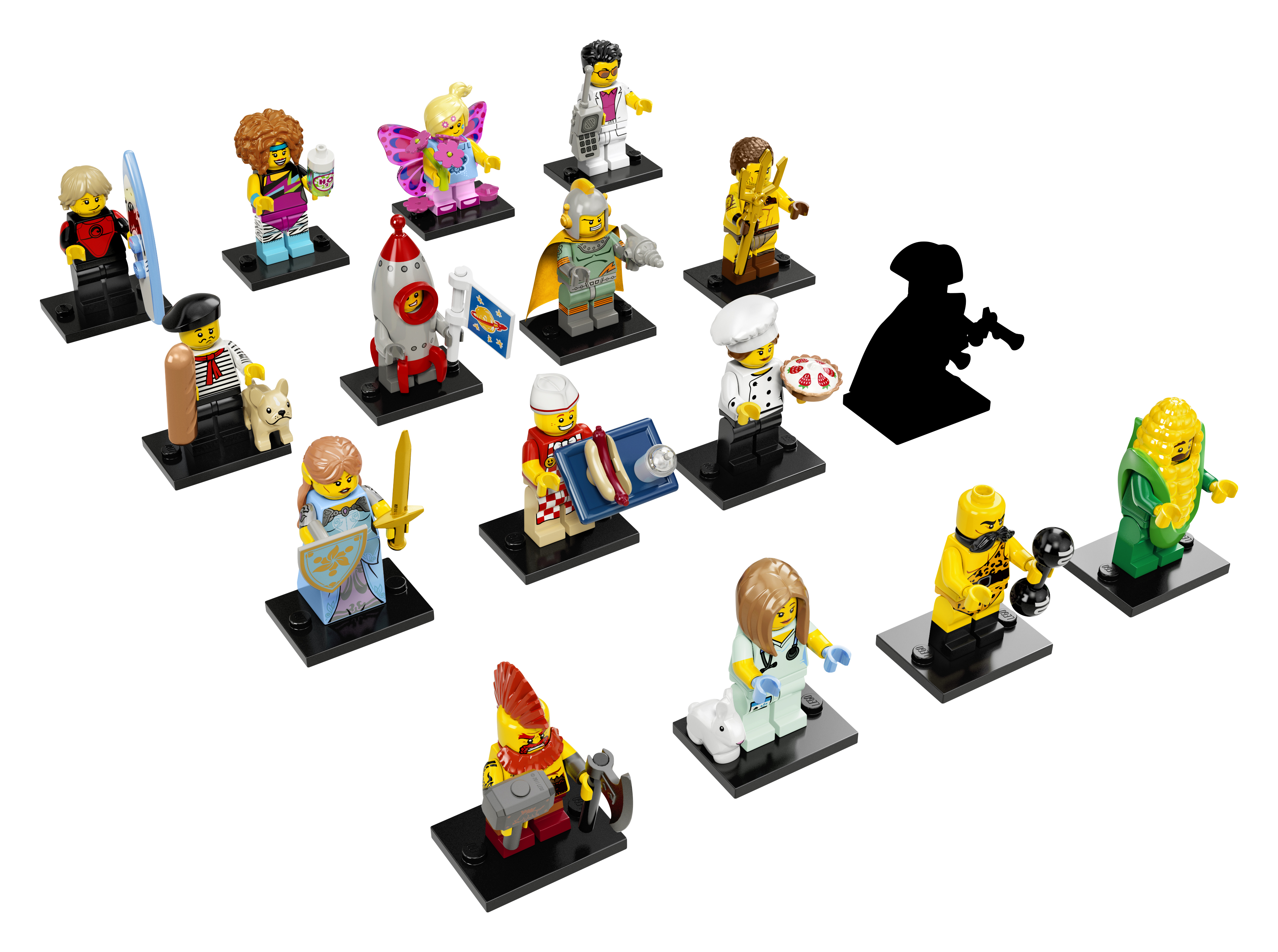 Lego minifigs series 17
