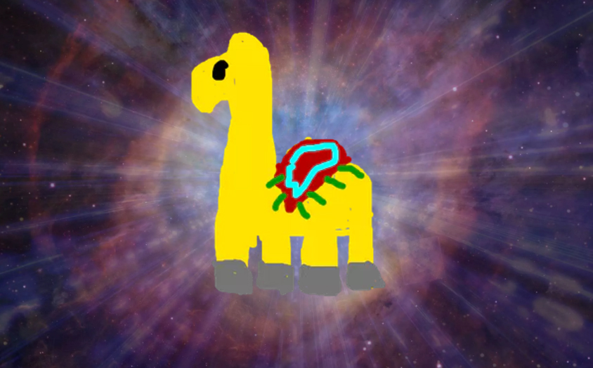 A space camel