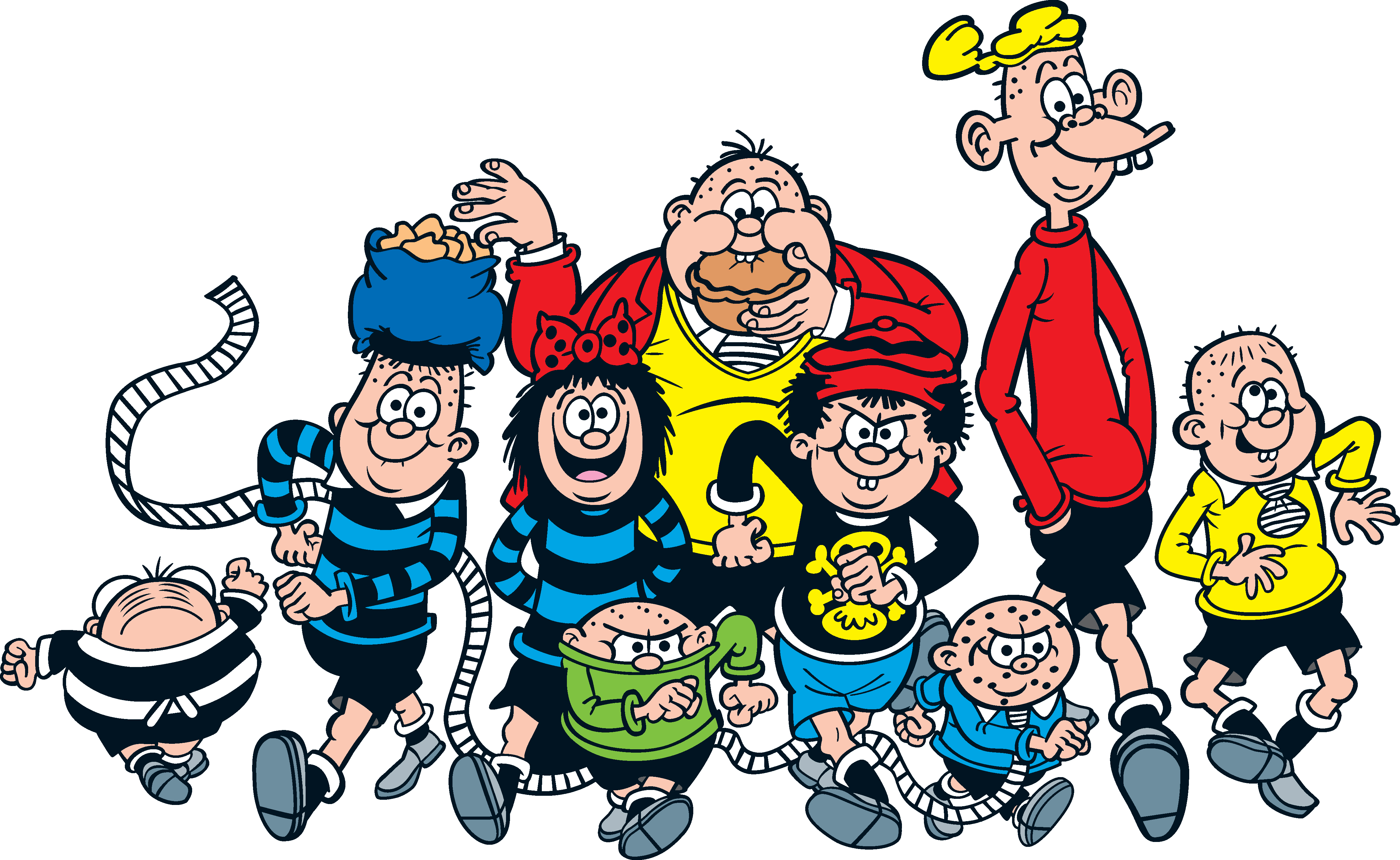 The Bash Street Kids are ready to make mischief