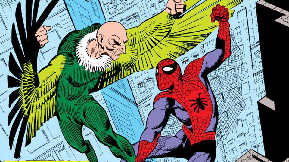 Marvel comic icon Spider-Man
