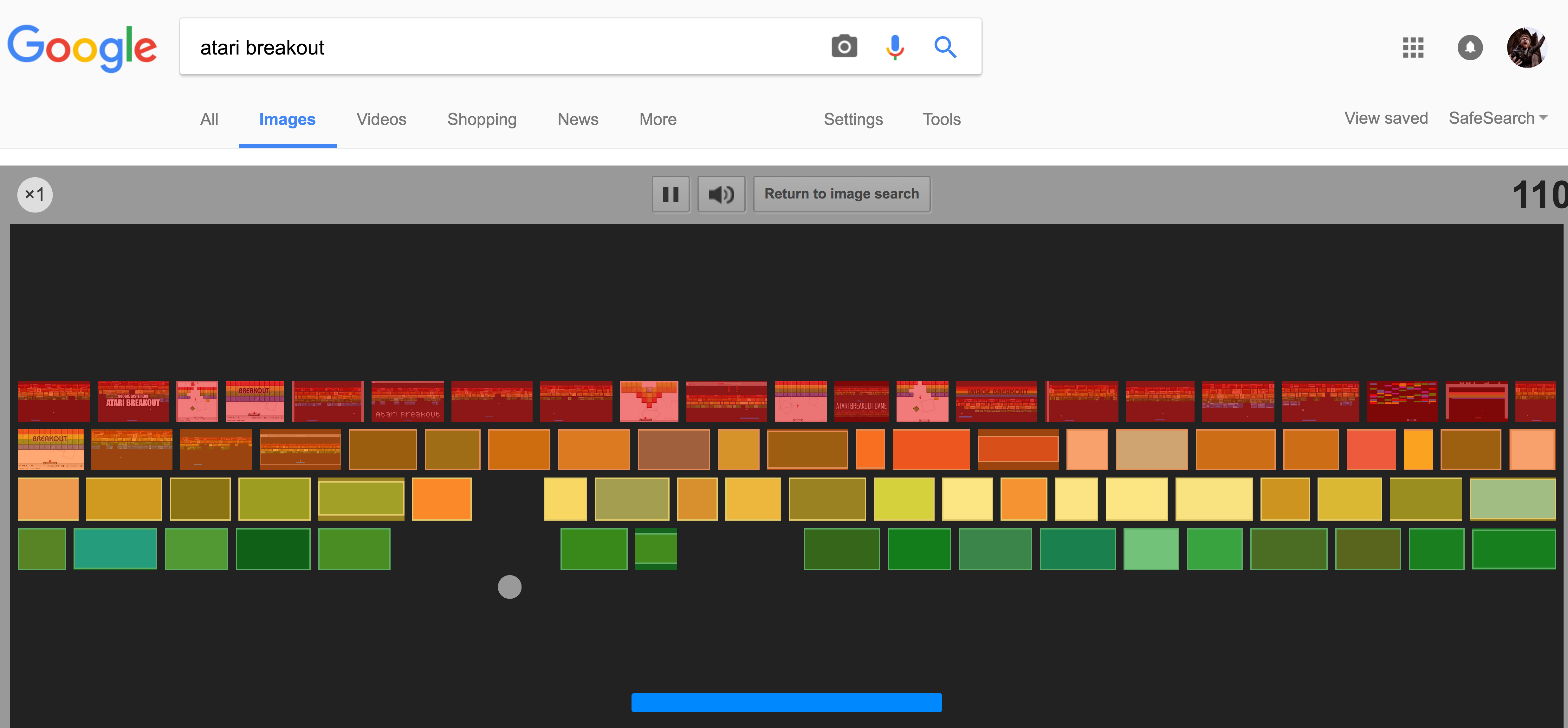 Breakout в гугле. Atari Breakout. Atari Breakout Google. Google Atari Breakout game.