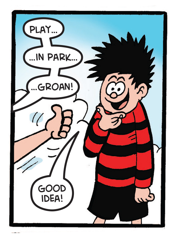 Dennis the Menace Father's Day, Beano