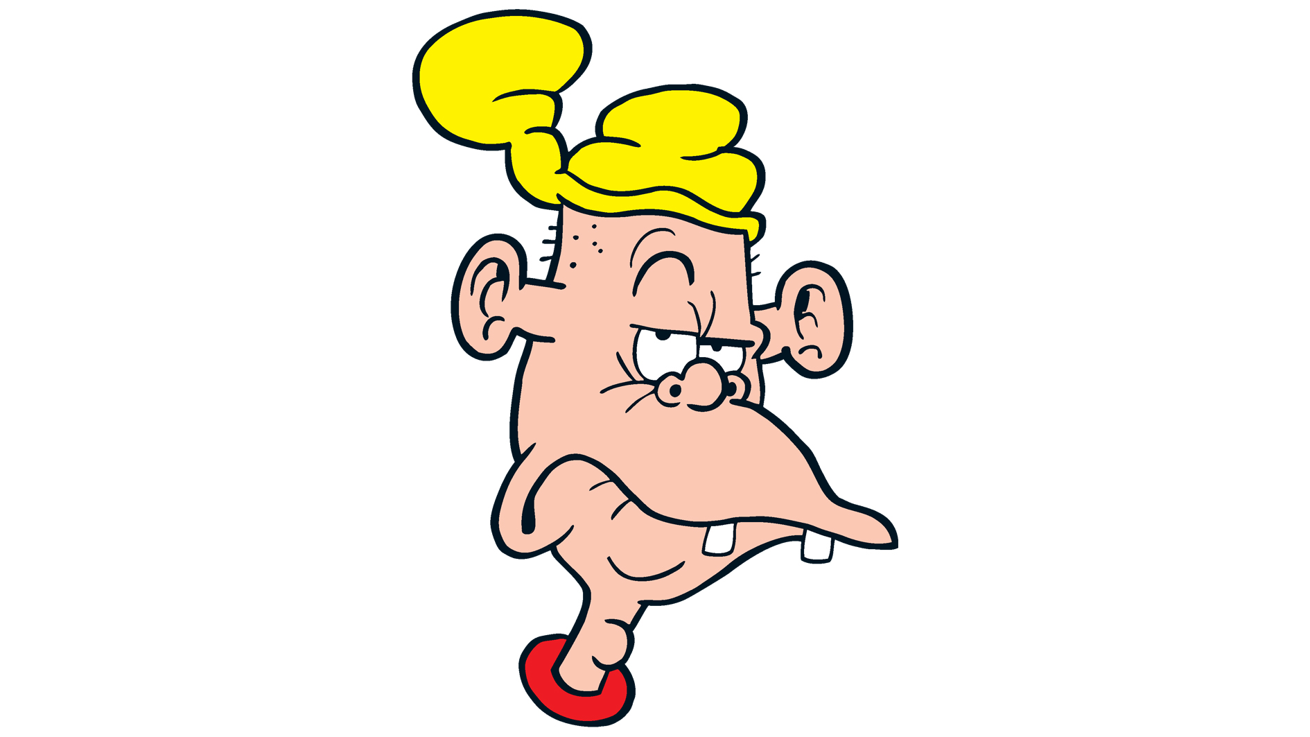 Oh dear! That isn't a good look from Plug of Beano's The Bash Street Kids